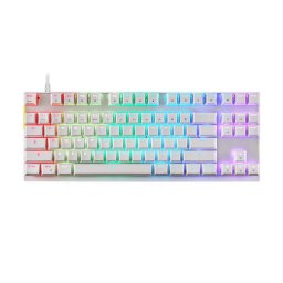 Tastatura Mechanical gaming keyboard Motospeed K82 RGB (white)