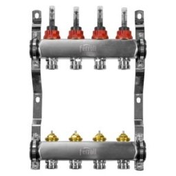 DISTRIBUITOARE DE INOX PENTRU INCALZIRE IN PARDOSEALA, 5 CAI, BASIC, 97DIS105