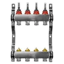 DISTRIBUITOARE DE INOX PENTRU INCALZIRE IN PARDOSEALA, 6 CAI, BASIC, 97DIS106