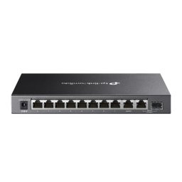 SWITCH TP-LINK Omada unmanaged, 9×Gigabit RJ45, and 1×Gigabit combo SFP/RJ45 Port (8 porturi POE+ buget total 123W), carcasa metalica DS110GMP (timbru verde 2 lei)