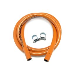 Furtun Gaz Butan/Propan 1,5 m cu 2 Coliere de Prindere