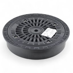 Capac camin, grila perforata, PP, teava 315 mm, 365 mm, Rotund, max 3 tone, Karmat DTO315D, Teraplast,