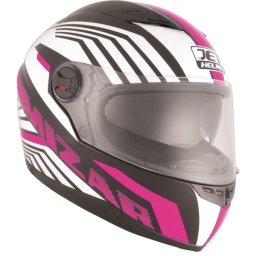 Cască Moto Integrală JET FIGHTER SV MIZAR · Negru / Alb / Pink