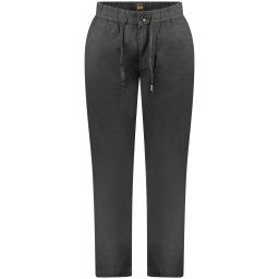 Pantaloni negri pentru bărbați BOSS