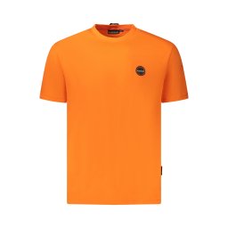 Tricou bărbătesc Napapijri cu mânecă scurtă, portocaliu