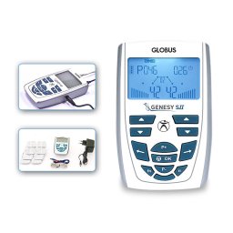 GLOBUS GENESY SII- Electrostimulator 2 canale pentru uz profesional, fizioterapie