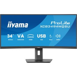 Monitor LED XCB3494WQSU-B1 34 inch 3440x1440 pixeli Negru