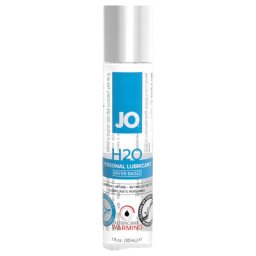 System JO - H2O - lubrifiant încălzitor pe bază de apă (30 ml)