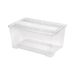 Cutie de depozitare TEX BOX 48 l transparent