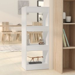 Biblioteca/Separator camera, alb, 40x30x103 cm, PAL GartenMobel Dekor