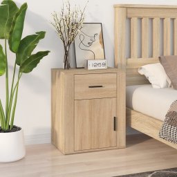 Noptiera, stejar sonoma, 50x36x60 cm, lemn prelucrat GartenMobel Dekor