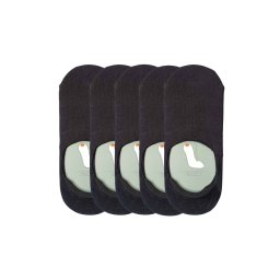 Talpici low-cut barbati Basic Black - set 5 perechi (Marime sosete: 43/46)