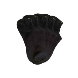 Sosete scurte dama negre cu detaliu brodat – set 5 perechi (Marime sosete: 38/41)
