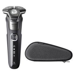 Aparat De Ras Philips Shaver Series 5000 S5887/30 Acumulator Autonomie 60min SkinIQ Gri