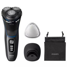 Aparat de Ras Electric Umed si Uscat Philips S3344/13 Negru