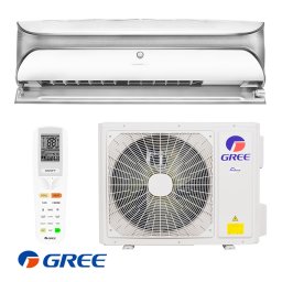 Aer condiționat cu invertor Gree Soyal II GWH18AKCXF-K6DNA1A, 18000 BTU, 37 m2, A++, Wi-Fi, R-32, Alb/Gri