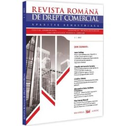 Revista romana de drept comercial nr.1 din 2025