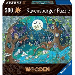 Ravensburger Wooden Puzzle Fantasy Forest (505 pieces)