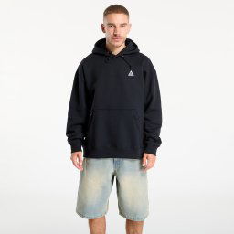 Hanorac Nike ACG Therma-FIT Fleece Pullover Hoodie Black/ Anthracite/ Summit White
