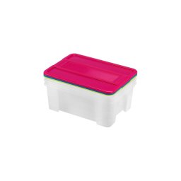 SET 3x cutie de depozitare TEX BOX 10 l