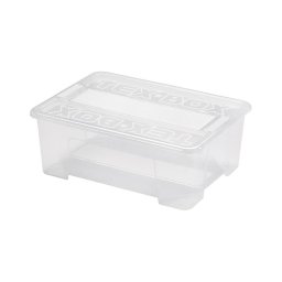 Cutie de depozitare TEX BOX 10 l transparent