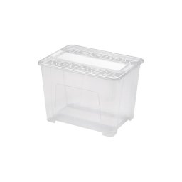 Cutie de depozitare TEX BOX 21 l transparent