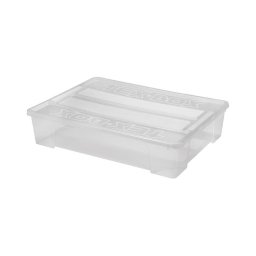 Cutie de depozitare TEX BOX 60 l transparent