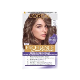 L'Oreal Paris Excellence Cool Hair Vopsea de par 7.11 Ultra Ash Blonde