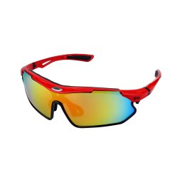YEAZ Ochelari de soare sport 'Sunray' roșu