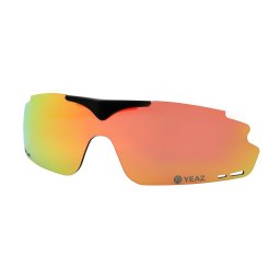 YEAZ Ochelari de soare sport 'Sunup' roșu