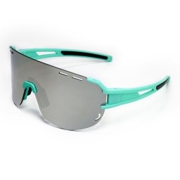 YEAZ Ochelari de soare sport turcoaz / negru