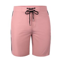 YEAZ Pantaloni de baie 'Davey' roz pal / negru / alb