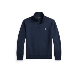 Polo Ralph Lauren Bluză de molton bleumarin / alb