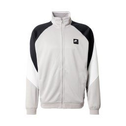 Nike Sportswear Hanorac 'AIR' gri deschis / negru / alb