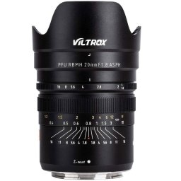 Obiectiv Manual VILTROX 20mm F1.8 Wide-Angle pentru Nikon Z-mount Full Frame