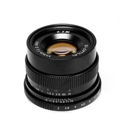 Obiectiv manual 7Artisans 35mm F2.0 negru pentru FujiFilm FX-mount