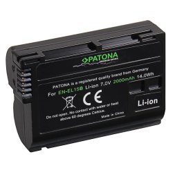 ​Acumulator Patona Premium EN-EL15 EN-EL15B 2000mAh compatibil Nikon-1224