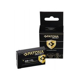 Baterie PATONA PROTECT pentru Canon NB-13L Canon PowerShot G7X G5X G9X G7X Mark II-12535