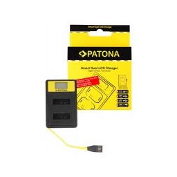 Incarcator USB Smart Dual LCD PATONA Pentru Canon NB-13L PowerShot G5 X G5X G7 X G7 X Mark II G7X G9 X G9X-141671