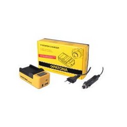 Incarcator USB Synchron PATONA f. Canon NB12L NB-12L NB13L cu LCD - 4671