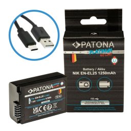 Acumulator replace Patona Platinum EN-EL25 1250mAh pentru Nikon Zfc Nikon Z50 Nikon Z30