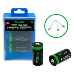 Acumulator Patona Premium LR14 cu incarcare USB-C - 1411