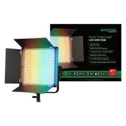 Panou led PATONA Premium LED professional 60W RGB - 4274