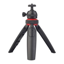 Mini trepied LENSGO L322 cu cap bila si telecomanda, Negru