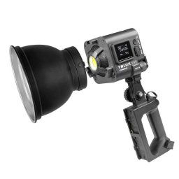 Lampa Video LED Yongnuo LUX100 cu hand grip NP-F si temperatura de culoare 3200K-5600K