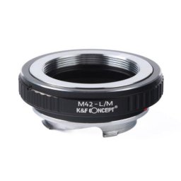Adaptor montura K&F Concept M42-LM de la M42 la Leica M