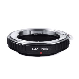 Adaptor montura K&F Concept LM-Nikon de la Leica M la Nikon