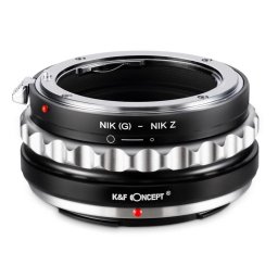 Adaptor montura K&F Concept NIK(G)-Nik Z de la Nikon G la Nikon Z6 Z7