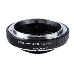 Adaptor montura K&F Concept FD-NX de la Canon FD la Samsung NX-Mount