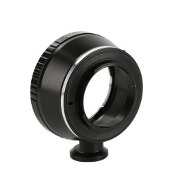 Adaptor montura K&F Concept OM-Nikon1 de la Olympus OM la Nikon1 cu adaptor pentru trepied KF06.293